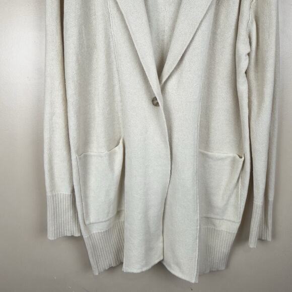 Free People We The Free Desert Knit Blazer Oversized Women Beige Size M - Picture 5 of 16